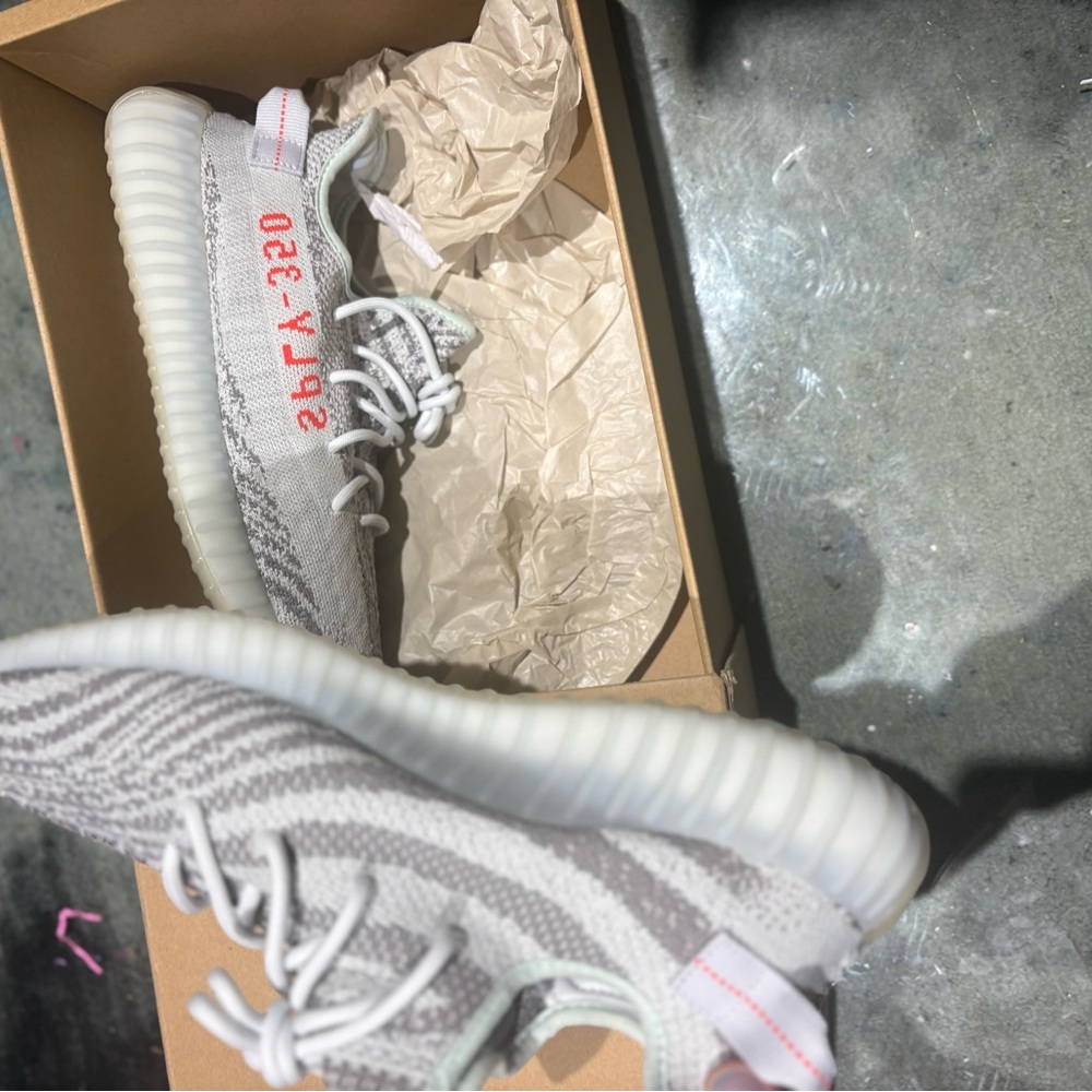 Yeezy 360 boost v2 blue tint
